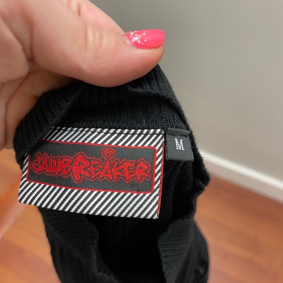 Jawbreaker black midi mock turtleneck dress - Picture 2 of 2